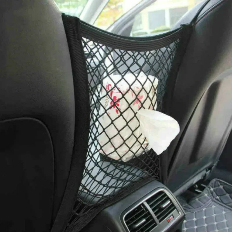 Dog Seat Fences Pet Protection Net Safety Storage Bag Pet Mesh Travel Isolation Back Seat Safety Barrier Puppy Car Accessories