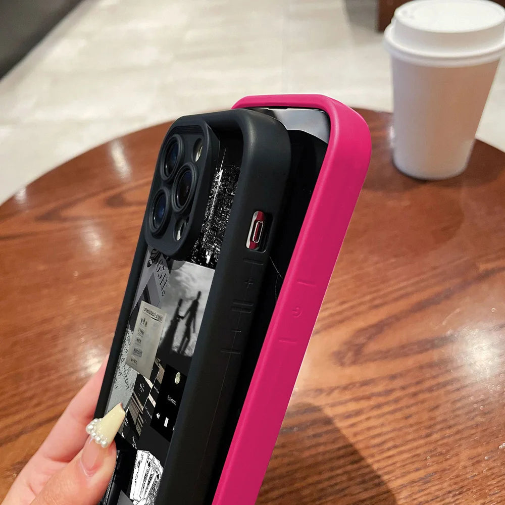 Daily Life Phone Case For iPhone 15 Pro Case iPhone 11 13 12 14 Pro Max 7 8 Plus XR XS SE 2020 Shockproof Bumper Silicone Cover